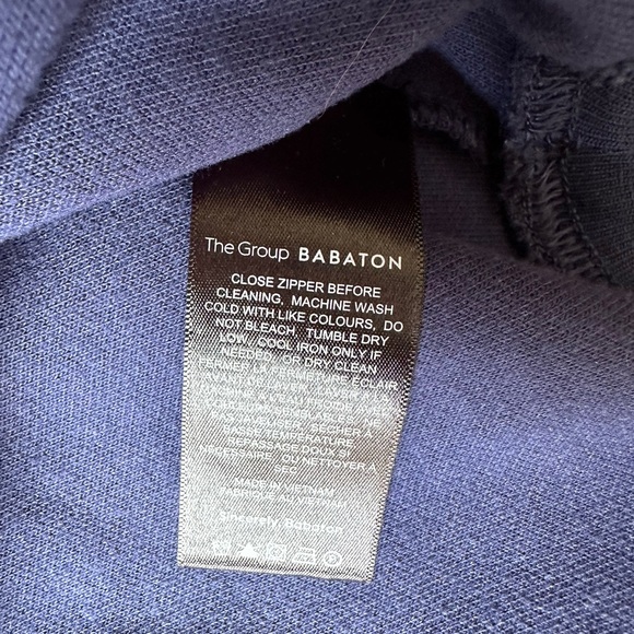 The Group Babaton * Aritzia Rocket Cropped Track Jacket XS Excellent Pre-owned - Picture 6 of 7